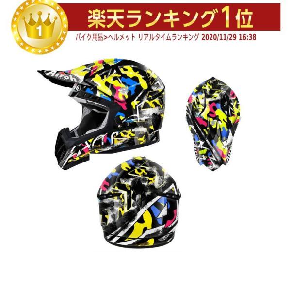 Airoh アイロー CR901 Rookie ヘルメット オフロード モトクロス ヘルメット イタ...