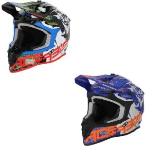 Acerbis アチェルビス Linear Graphic Motocross Helmet オフロードヘルメット モトクロスヘルメット