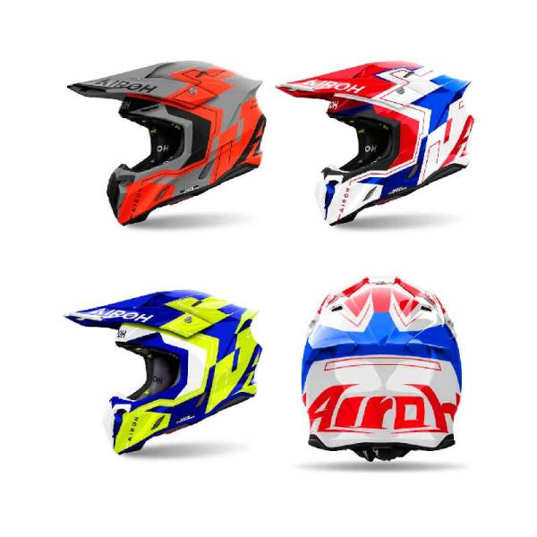Airoh アイロー Twist 3 Dizzy Motocross Helmet オフロードヘルメ...