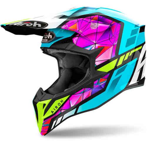 Airoh アイロー Wraaap Diamond Motocross Helmet モトクロスヘル...