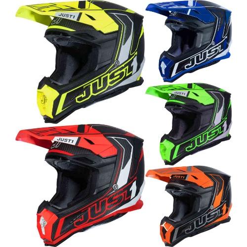 【カーボン】Just1 ジャストワン J22 Carbon Fluo 2.0 Motocross H...