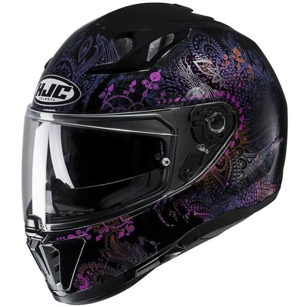 HJC i70 Varok Helmet 女性用 レディース ユニセックス フルフェイスヘルメットバ...