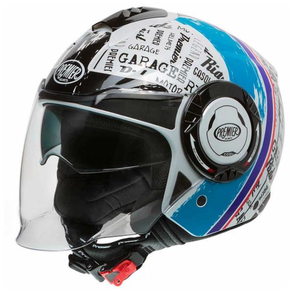 【ダブルバイザー】Premier Helmets プレミア Cool Evo RD 12 Open ...