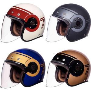 ＼全品5%+1000円★6/9(日)限定／SMK Eldorado セブン ジェットヘルメット オープンフェイスヘルメット サンバイザー バイク かっこいい