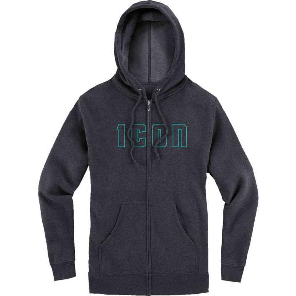 【女性用】Icon アイコン KS Ladies Zip Hoodie ジップパーカー ジップフーデ...