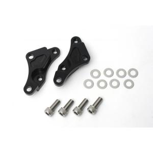 アクティブ 1470008B キャリパーサポート ブレンボ 4POT 65mmピッチ用 ブラック Z...