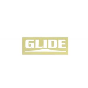 GLIDE グライド 31600022 ロゴステッカー 抜き文字 31×105mm ホワイト シール アクセサリーの商品画像