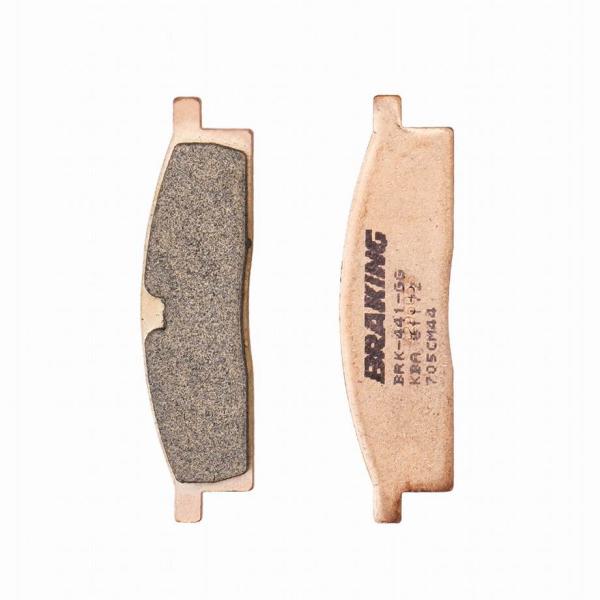 BRAKING 705CM44 メタルパッド フロント YZ65/80/85 TTR125L/LE/...