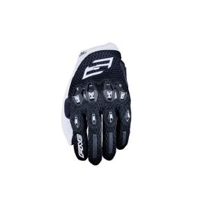 FIVE STUNT EVO 2 AIRFLOW メッシュグローブ ブラックホワイト Mサイズ バイク 手袋 スマホ対応の商品画像