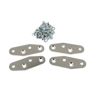 ヘプコ&ベッカー 720630-00-02 上下オフセットステー 30mm C-Bowサイドキャリア用 クローム ケースホルダー オプションパーツ HEPCO&BECKERの商品画像