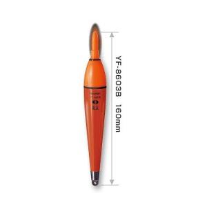 Hapyson ハピソン YF-8603B 自立ラバートップウキ 赤色発光 3号-電気ウキ 仕掛けウ...
