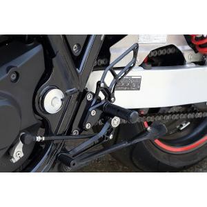 Kファクトリー バックステップ ライディングステップ スーパーブラック CB1300SFSB 03- 001MZBR103Rの商品画像