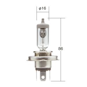 KOITO コイト P0551 ハイパワーハロゲンバルブ H4U クリア 12V 60/55W T1...