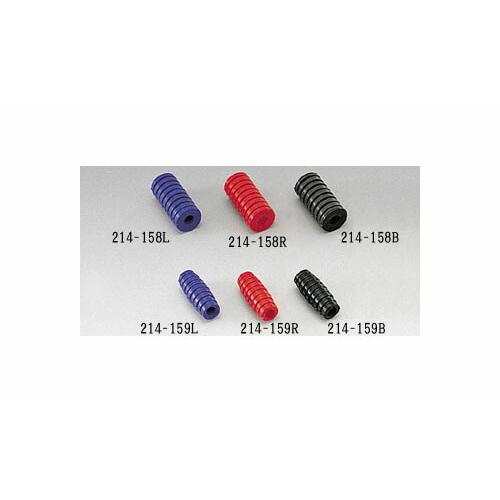 キジマ 214-159R シフトペダル用 チェンジゴム レッド 内径7.5×16×38mm 1個 キ...