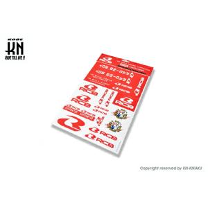 KN企画 01RT007R RCB ステッカーセット 210mm×297mm