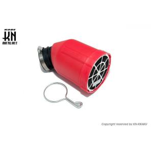 KN企画 CGN324547 DOPPLER 汎用エアフィルターBOX 後ろ向きタイプ車両 レッド ...