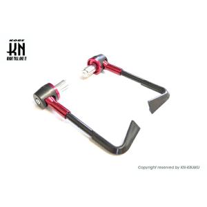 KN企画 KN-RG-01RD ストリートレバーガード レッド スクーター専用
