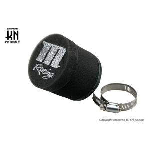 KN企画 MF1800102 Motoforce 汎用エアフィルター ブラック 35mm