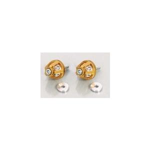 キタコ 506-1300270 ユニオン バーエンドキャップ ゴールドアルマイト 左右セット ホンダ モンキー125