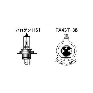 KOITO（小糸）ハイワッテージハロゲンバルブ H4 12V 100/90W 0443