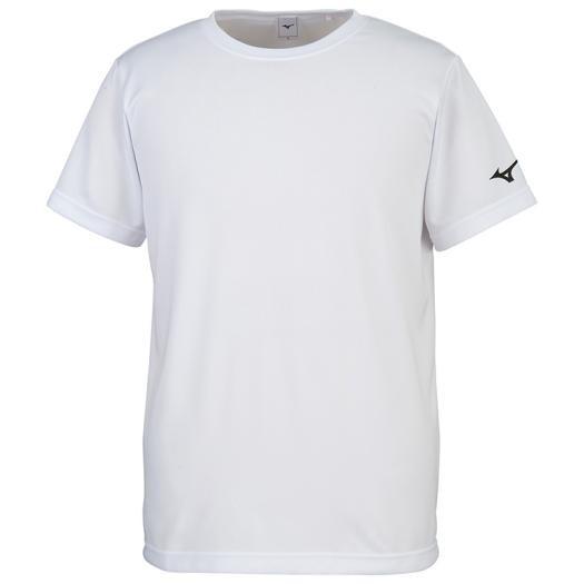 MIZUNO ミズノ 32JA8156 BS Tシャツ 半袖 袖口ロゴ ユニセックス ホワイト XL...