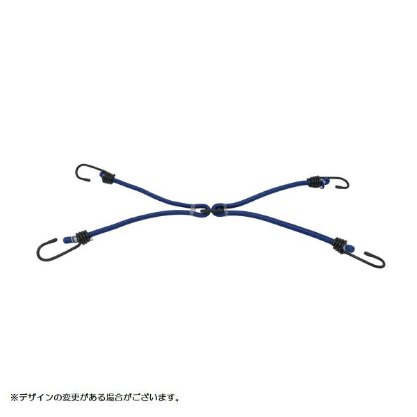 キャプテンスタッグ M7443 ストレッチコード フック4個付 50cm×8mm 結束紐 アウトドア...