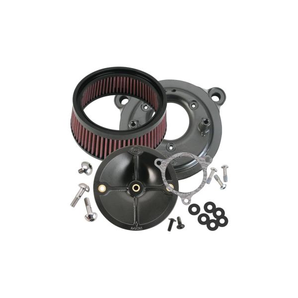 S&amp;Sサイクル 170-0061 ステルスエアクリーナーキット カバーなし ツインカム(電スロ) ブ...