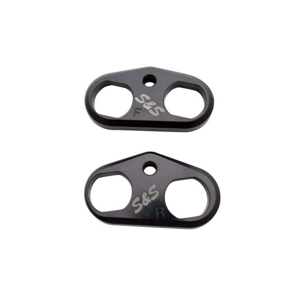 S&amp;Sサイクル 330-0655 タペットカフス M8(17-21年) ブラック ソフテイル ツーリ...
