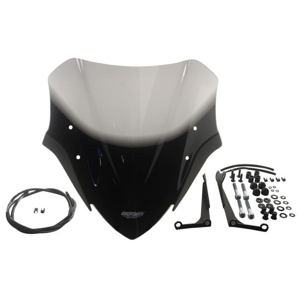 MRA スクリーン レーシング スモーク 幅360×長さ340mm GSX-S750 4025066...