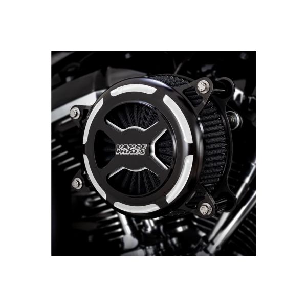 バンス&amp;ハインズ 42341 VO2 エアインテイク エアクリーナー X(エックス) 白黒コントラス...