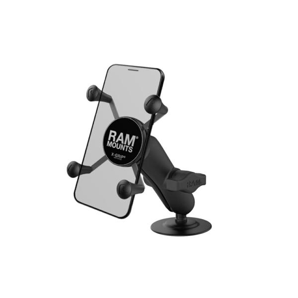 ラムマウント RAP-B-378-UN7U Xグリップ(S)＆貼付ベースセット(標準アーム) 粘着面...