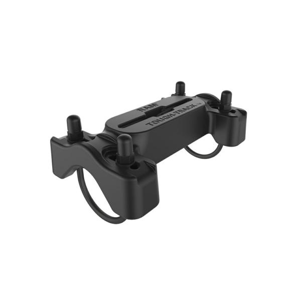 ラムマウント RAP-TRACK-B7HU タフトラックレール(ダブルU字クランプ) 全長17.7c...