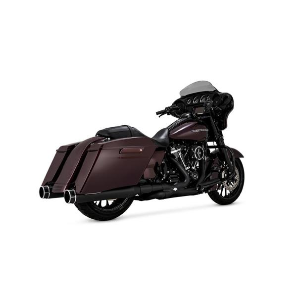 バンス&amp;ハインズ 46676 トルカー450 スリップオン ブラック ツーリング マシンカット マフ...