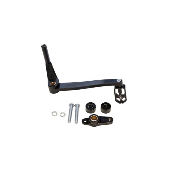 S&amp;Sサイクル 560-0370 ミッドマウントブレーキレバー M8 ブラック ソフテイル ミッドコ...