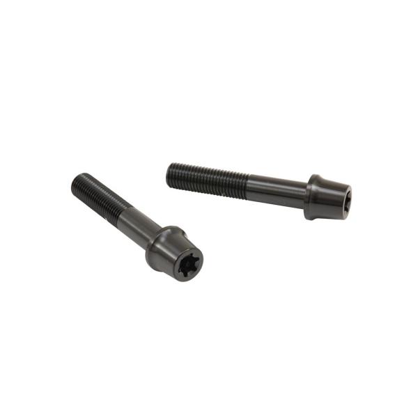 プロトブレンボ CMBT-055B ステンレスキャリパーマウントボルト テーパーキャップ ブラック ...