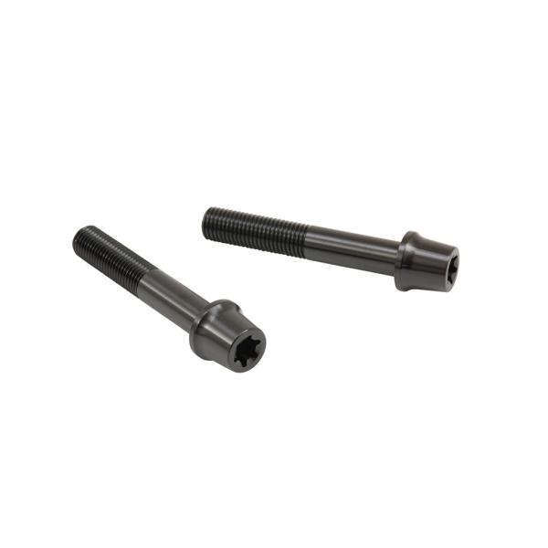 プロトブレンボ CMBT-060B ステンレスキャリパーマウントボルト テーパーキャップ ブラック ...