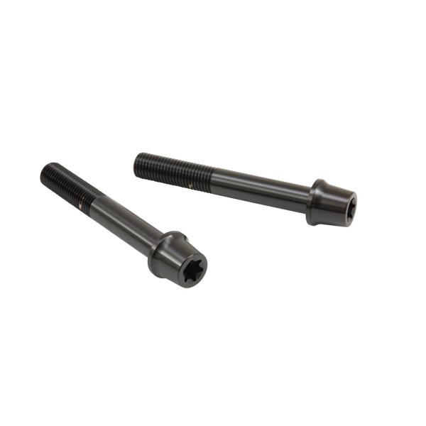 プロトブレンボ CMBT-070B ステンレスキャリパーマウントボルト テーパーキャップ ブラック ...