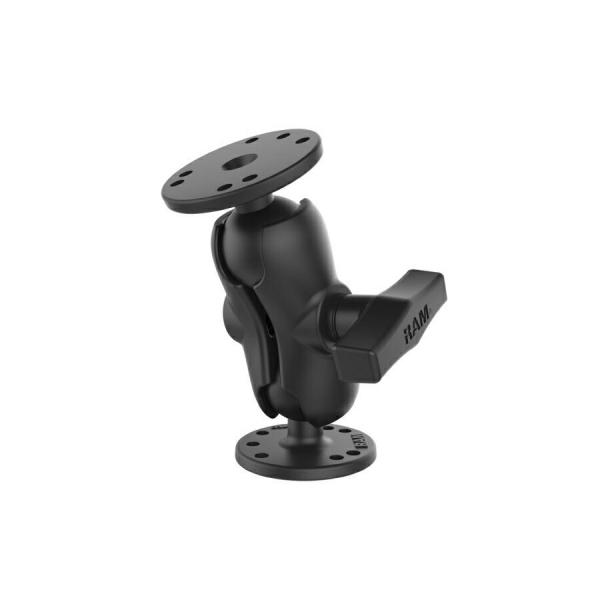 ラムマウント RAM-101U-B AMPSラウンドベース2個セット(ショートアーム) ブラック 1...
