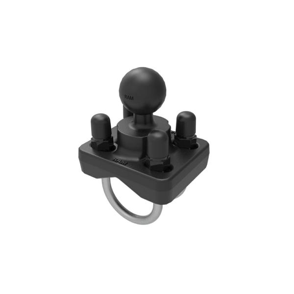 ラムマウント RAM-B-235U ダブルU字クランプベース(ステンレスボルト) φ25.4-31....