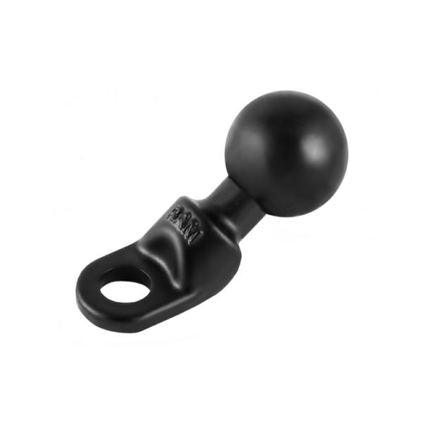 ラムマウント RAM-B-272U ミラーフレームベース 9mm穴 ブラック 1インチボール 1個入...