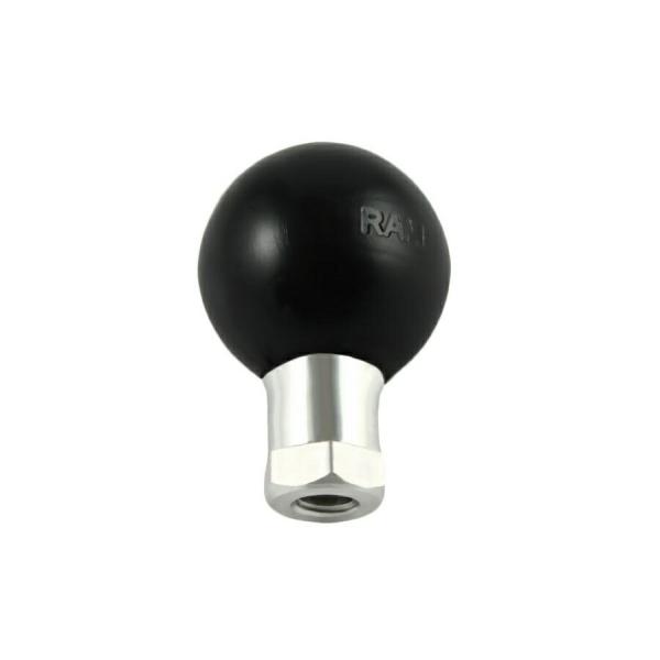 ラムマウント RAM-B-273-M6U ボールアダプター M6-1X15mm穴 ブラック 1インチ...