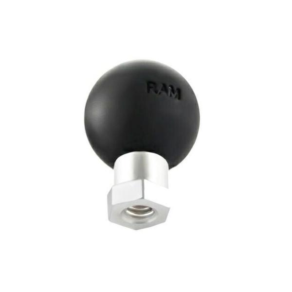 ラムマウント RAM-B-337U ボールアダプター 1/4-20X0.625inchネジ穴付 ブラ...