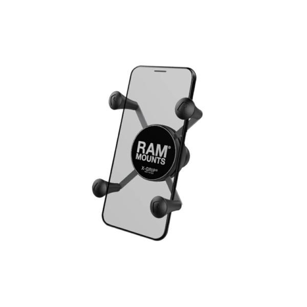 ラムマウント RAM-HOL-UN7BU Xグリップ(S)スマホホルダー テザー付 ブラック 1イン...