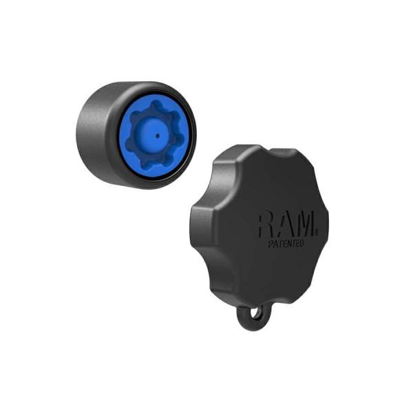 ラムマウント RAP-S-KNOB5U セキュリティノブ ブラック 1.5インチボール 1個入り