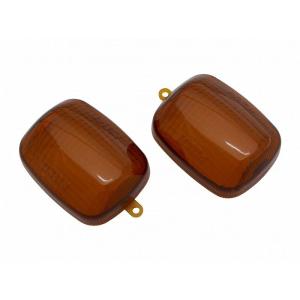 ポッシュ 55077 カスタムウインカーレンズセット オレンジ 2個入り