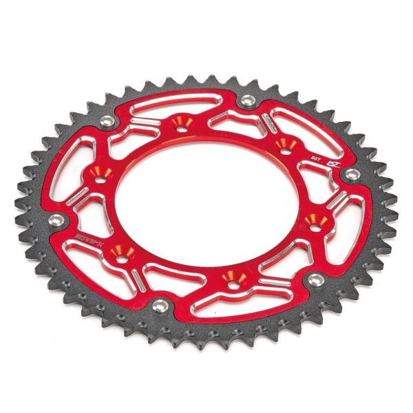 カイト(Kite) KT-38-331-50RO X-RACE リアスプロケット レッド 520-5...