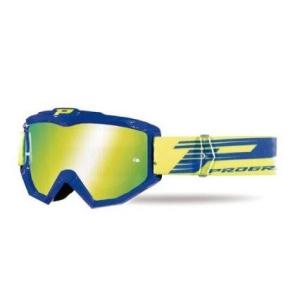 PROGRIP PG3201AM-BL ATZAKI ミラーゴーグル ブルー バイク 紫外線 オフロ...