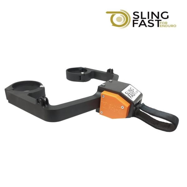 SLING FAST SF0001BK/OR オートリールスタックロープ ブラック/オレンジ ロープ...