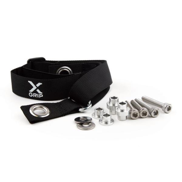 X-GRIP XG-2529 スタックベルトリア ブラック KTM ハスク ガスガス バイク 引き上...