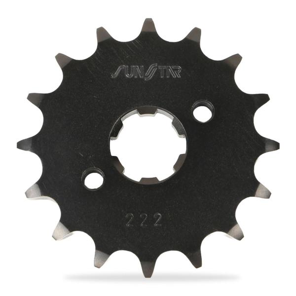 サンスター 222-16 フロントスプロケット ブラック 428 フロント 16T CB125R(J...